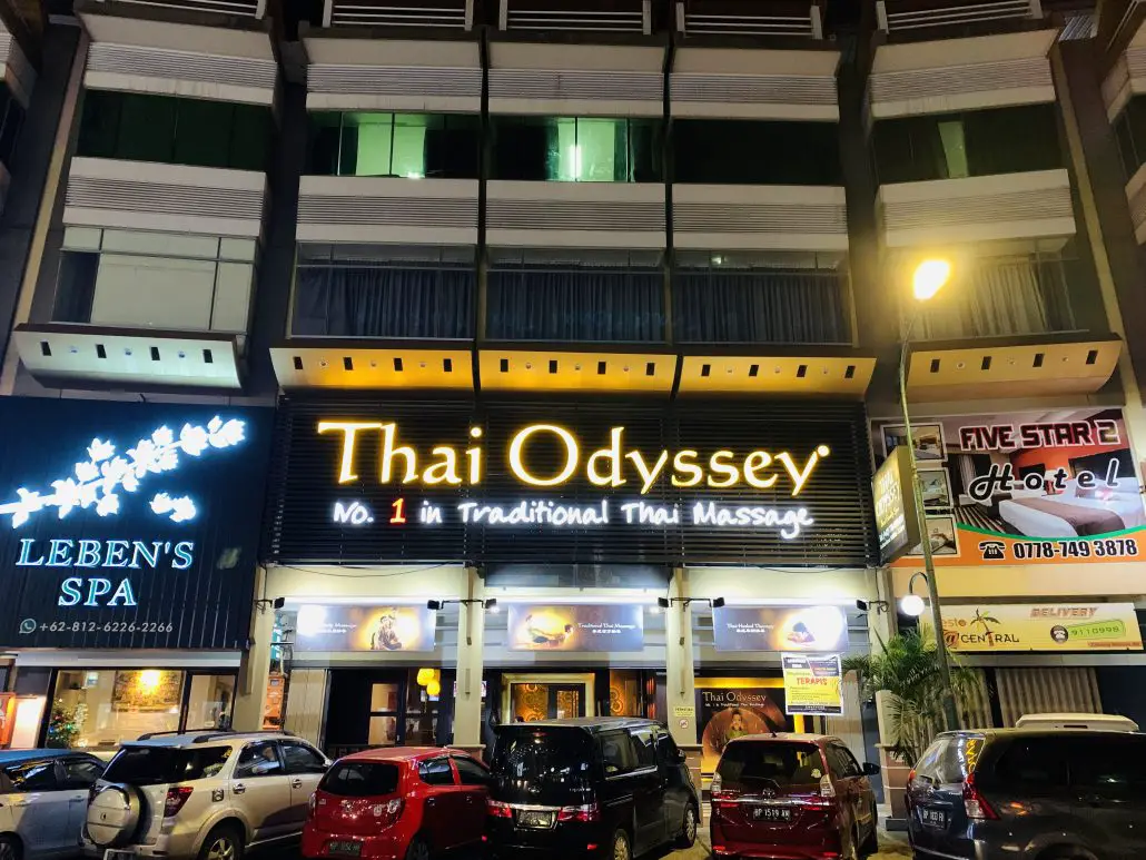 Thai Odyssey Affordable Massage In Nagoya Hill Batam