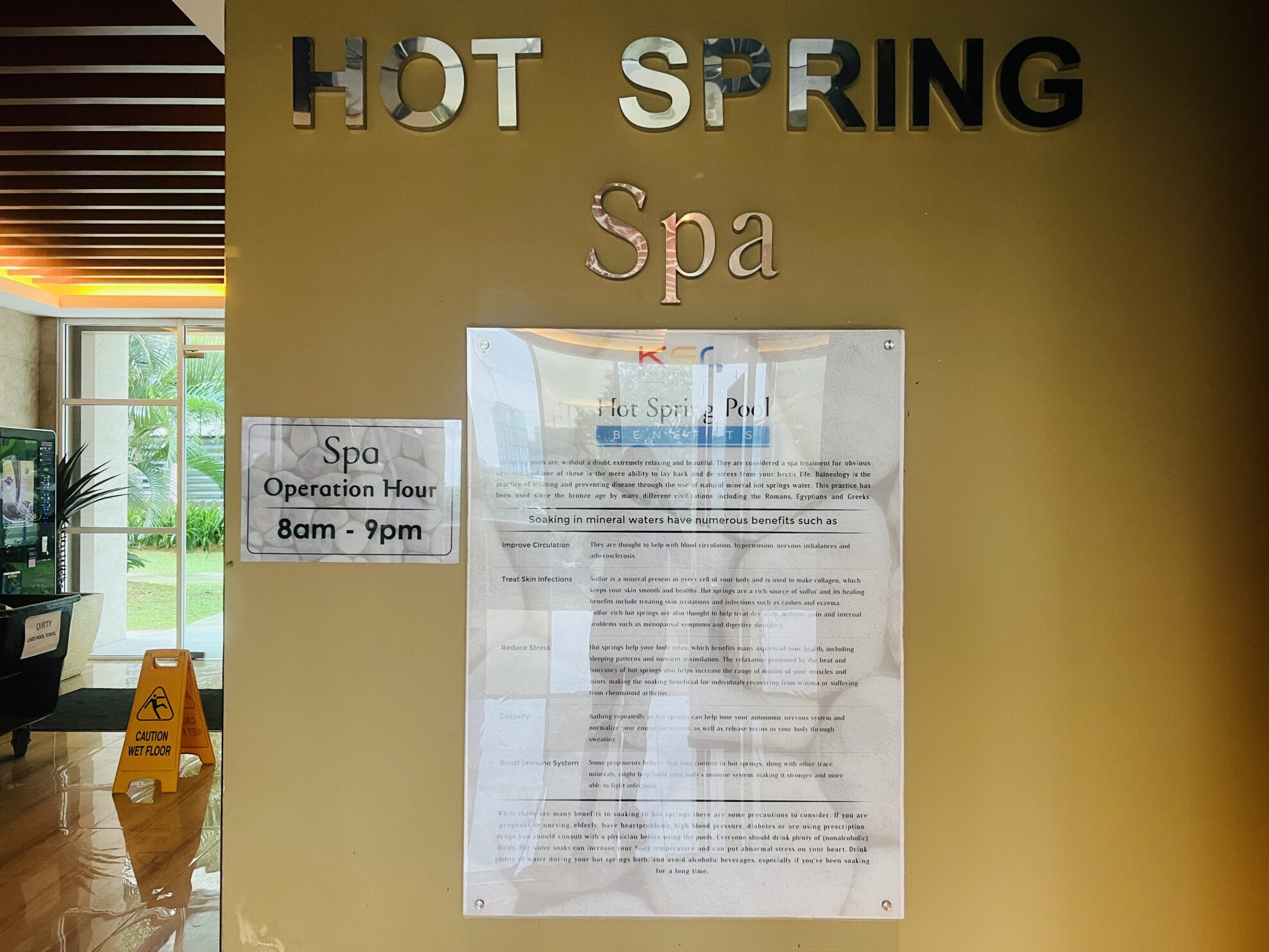 KSL Hot Spring Resort - Inconvenient But Peaceful